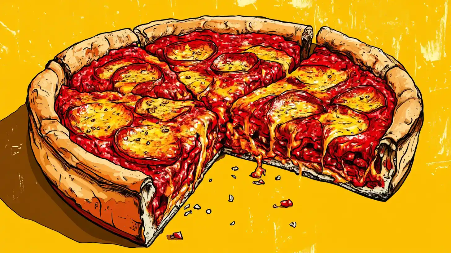 Chicago Style Deep Dish Pizza