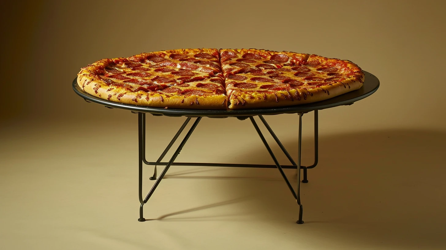 A Pizza Table In IKEA