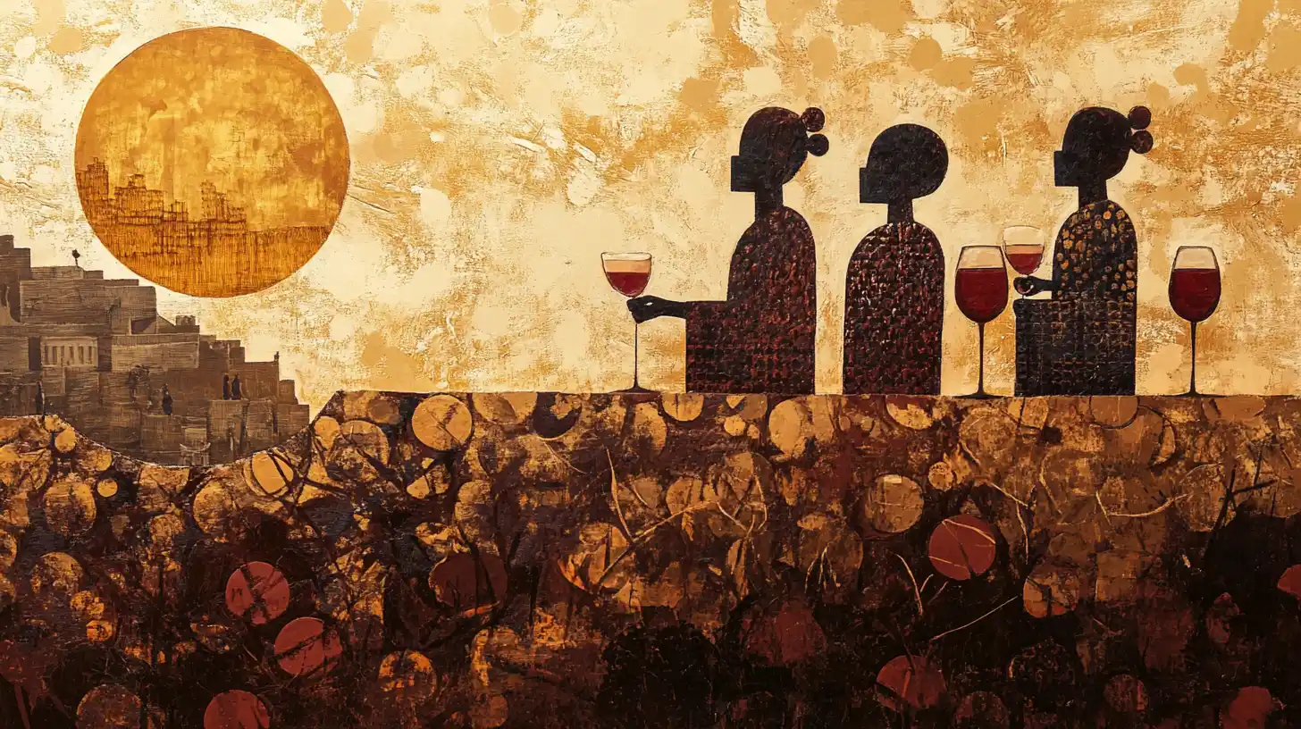© History Oasis 6000 BC Wine Making Neolithic