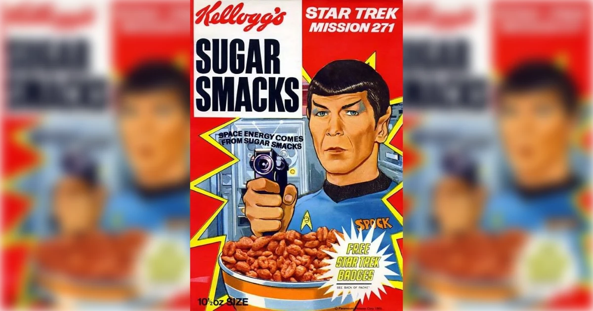 Kellog's Sugar Smacks With Star Trek