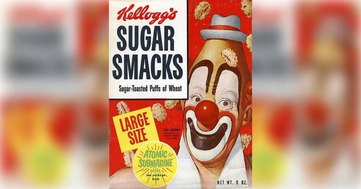 Kellog's Sugar Smacks Box