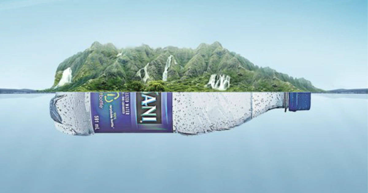 Dasani Water Island Ad