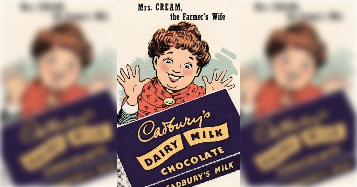 Cadbury Cadbury Milk Chocolate Vintage Ad