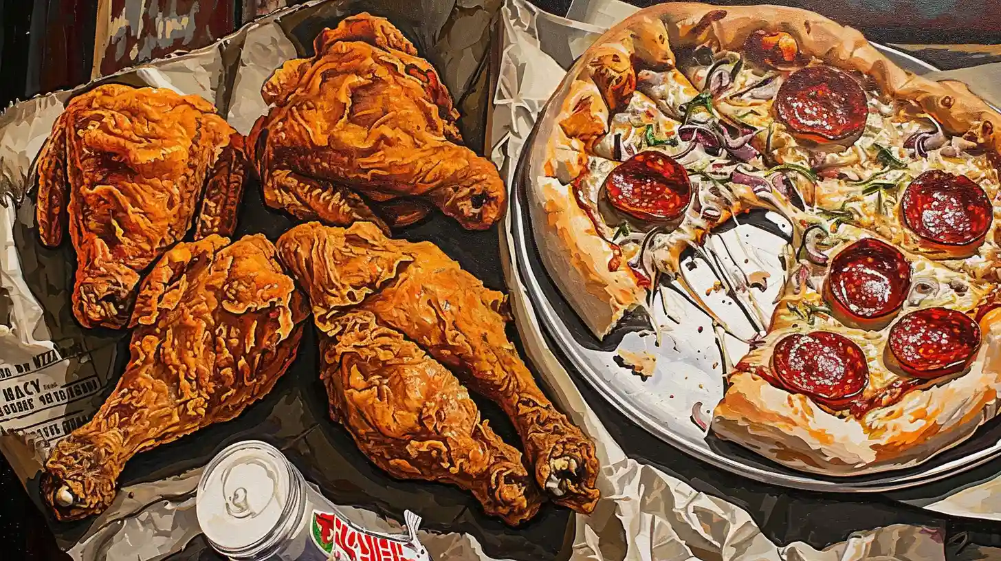 © History Oasis Fried Chicken And Pizza