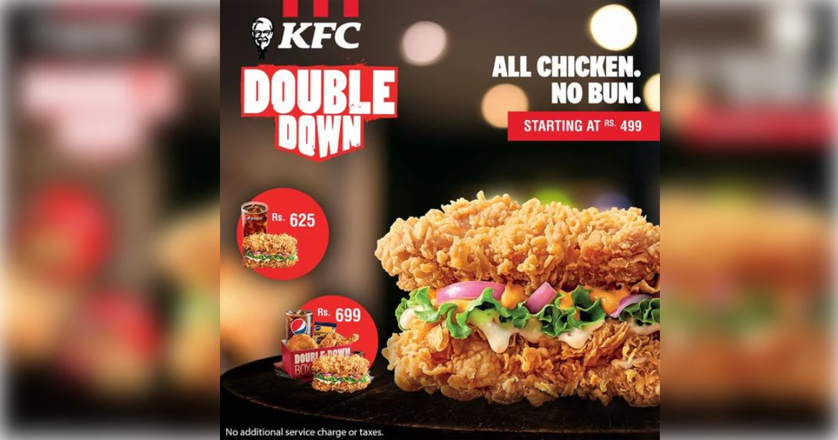 KFC Double Down Ad Kfc