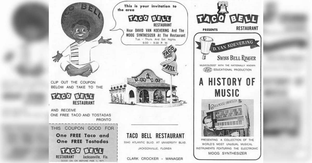 Taco Bell Vintage Ad