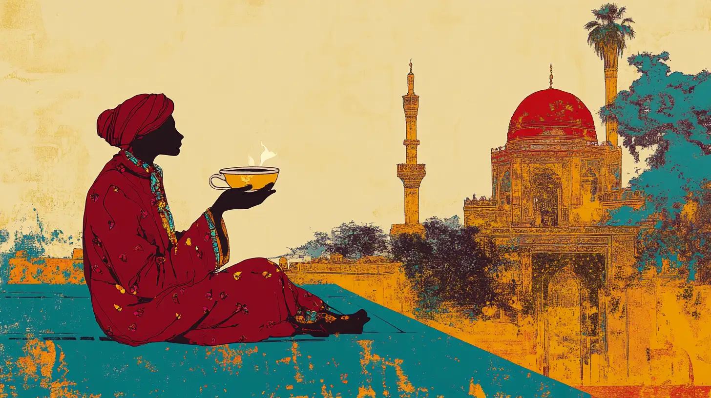 Drinking Coffee Mecca 1400s