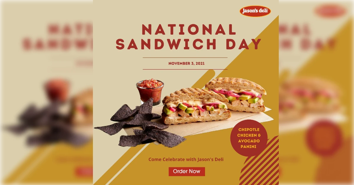Jason's Deli Jason 27s Deli National Sandwich Day Ad