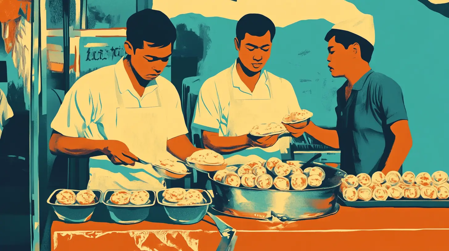 Balut Street Vendors