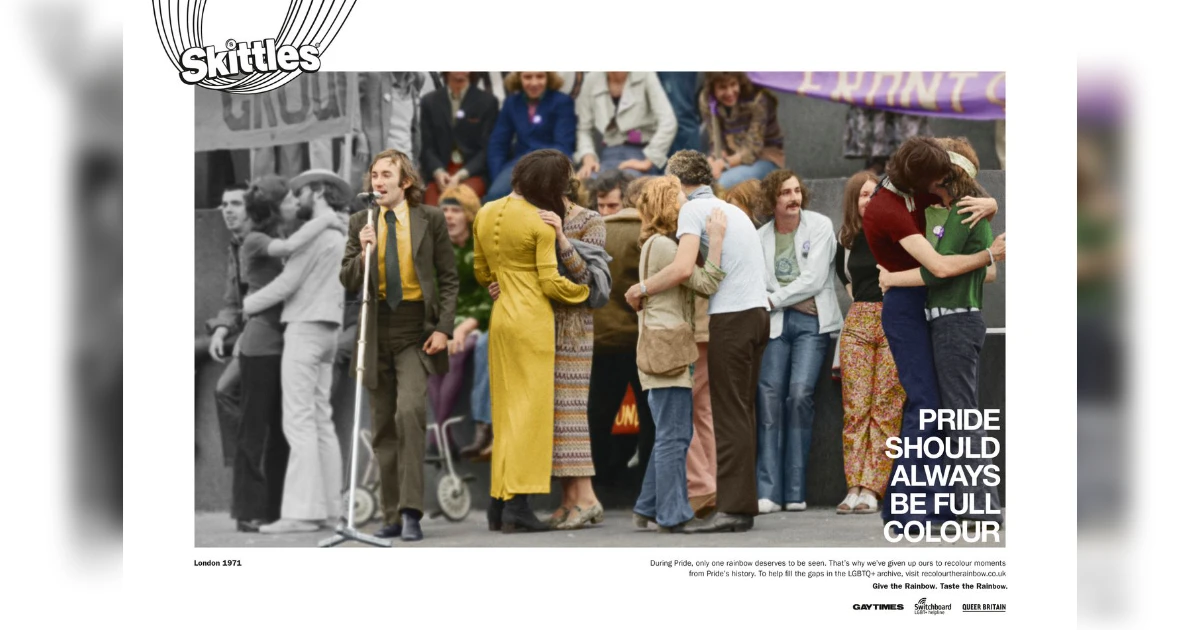 Skittles Skittles Colour Ad
