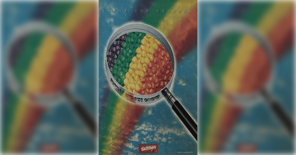 Skittles Taste The Rainbow Ad