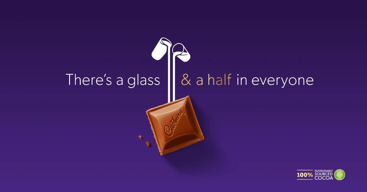 Cadbury Cadury Ad 20 There 27s A Glass 20 26 A Half In Everyone