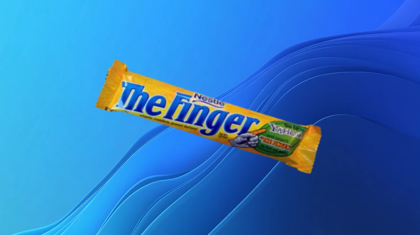 The Finger By Butterfinger