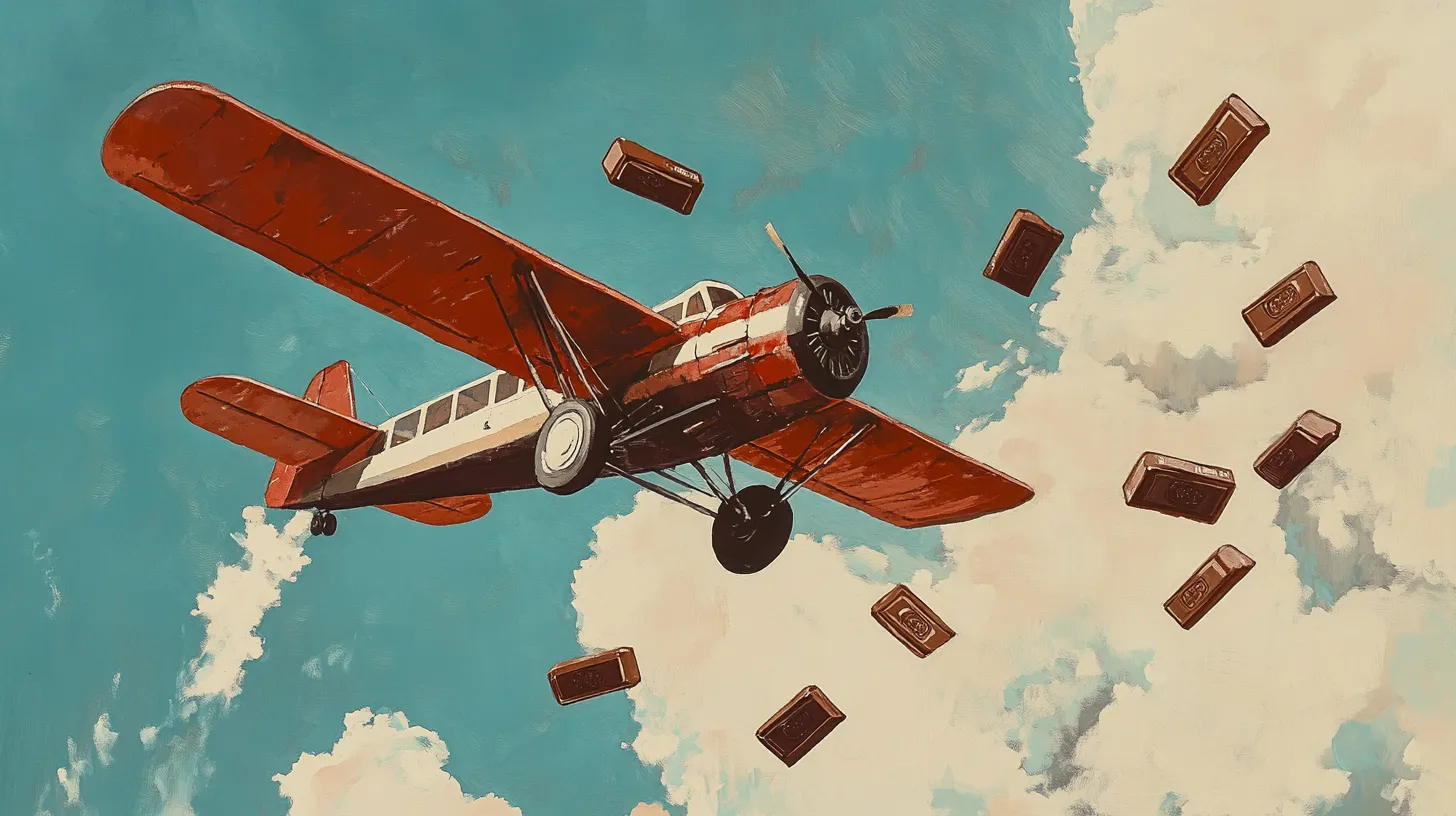 Butterfinger Airdrop Stunt