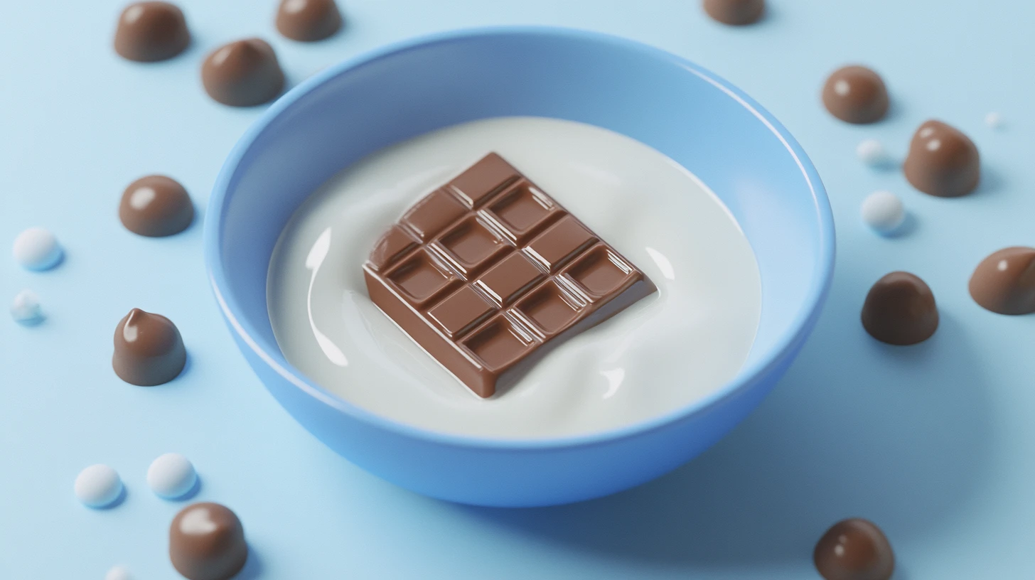 Milky Way Floating In Milk