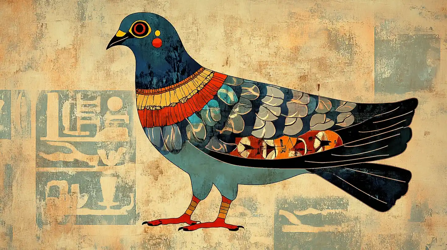 Carrier Pigeon Ancient Egypt