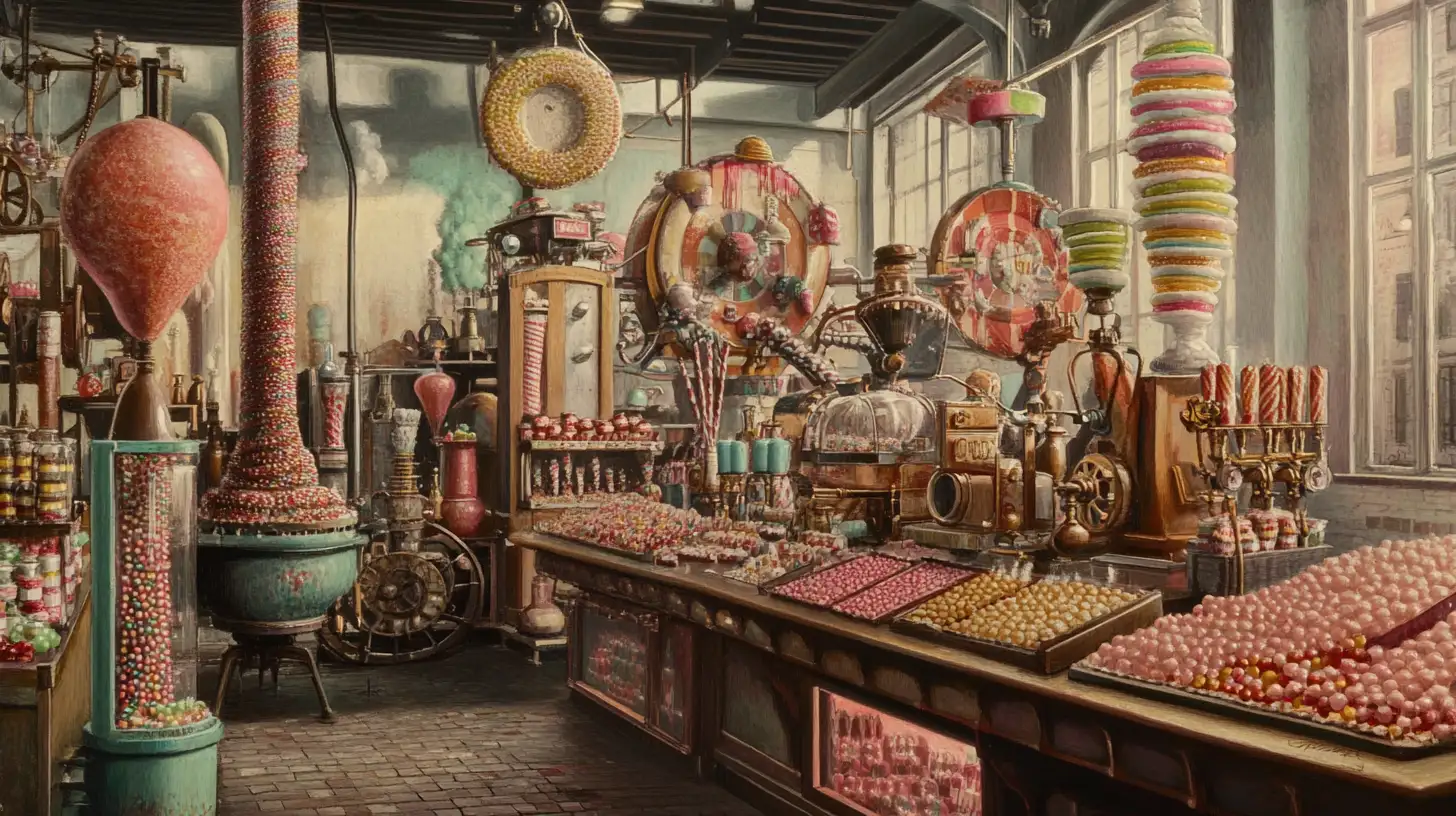 © History Oasis Gustav Goelitz 27s Candy Company