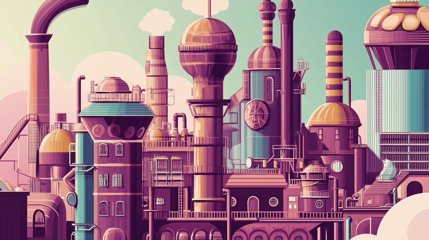© History Oasis Mars Candy Factory