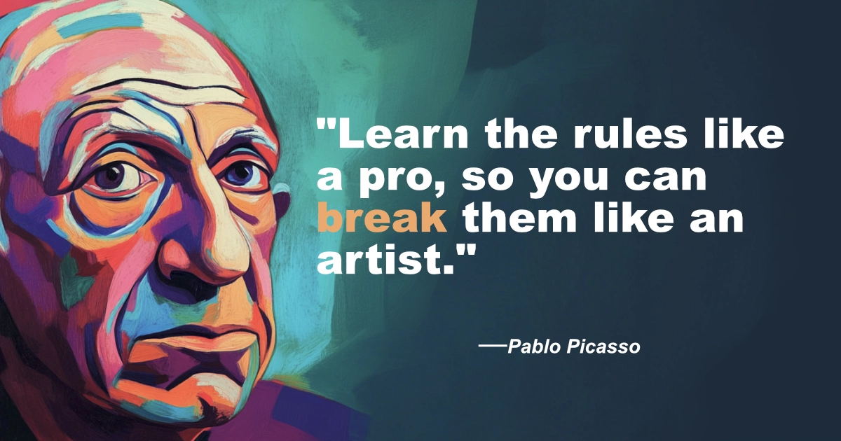 © History Oasis Pablo Picasso 20 Break