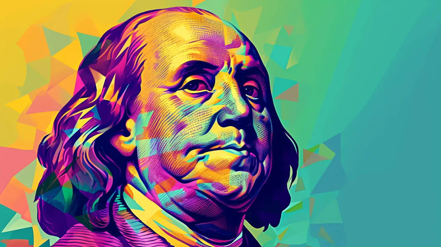 Benjamin Franklin Pop Art