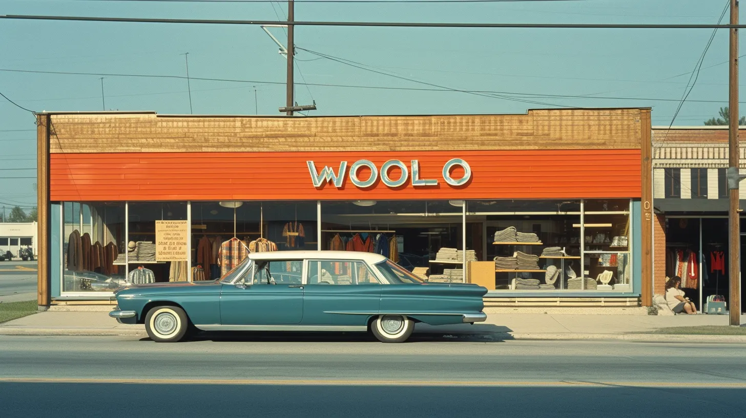 © History Oasis A Store In Canada That Says WOOLCO