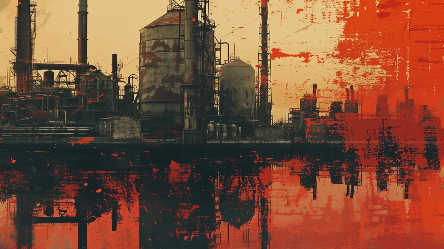 © History Oasis An Oil Refinery Late 1800s Ny Vacuum Oil Company