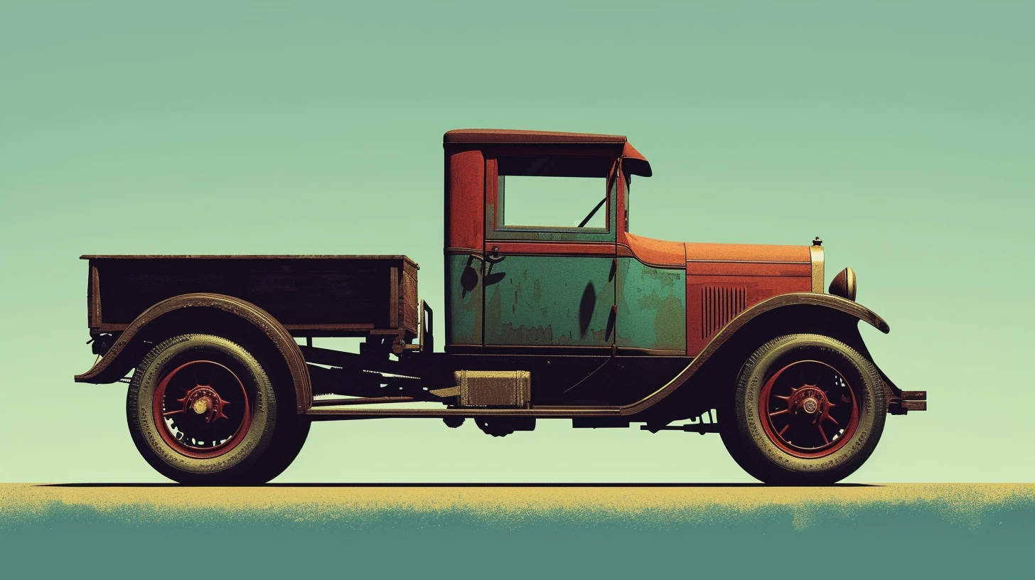 A Truck From Mazda 1920s