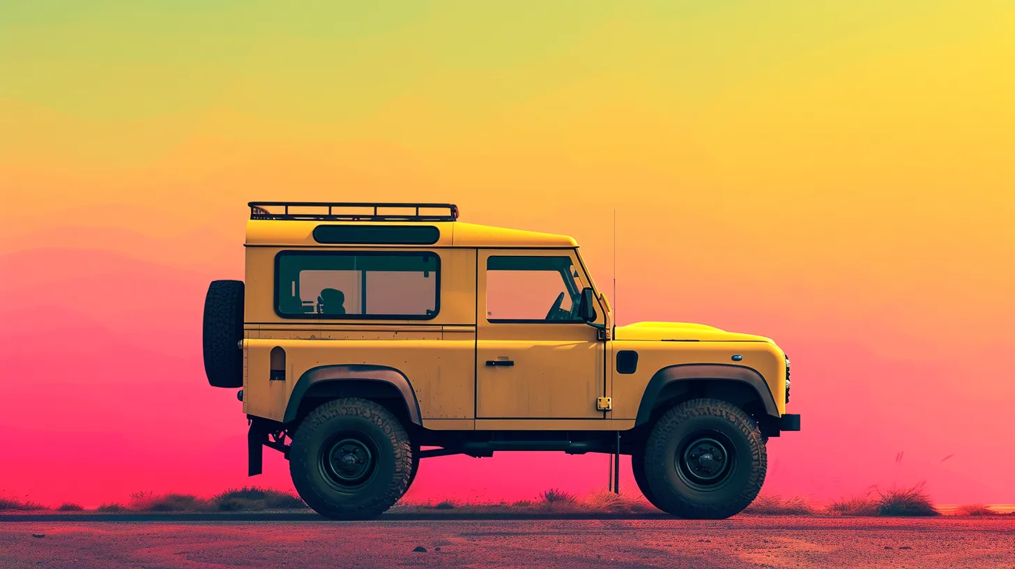 An Suv From LAND ROVER 2000s