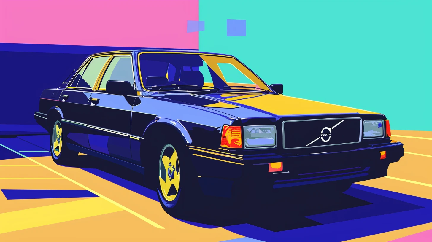 A Car From Volvo 1990s
