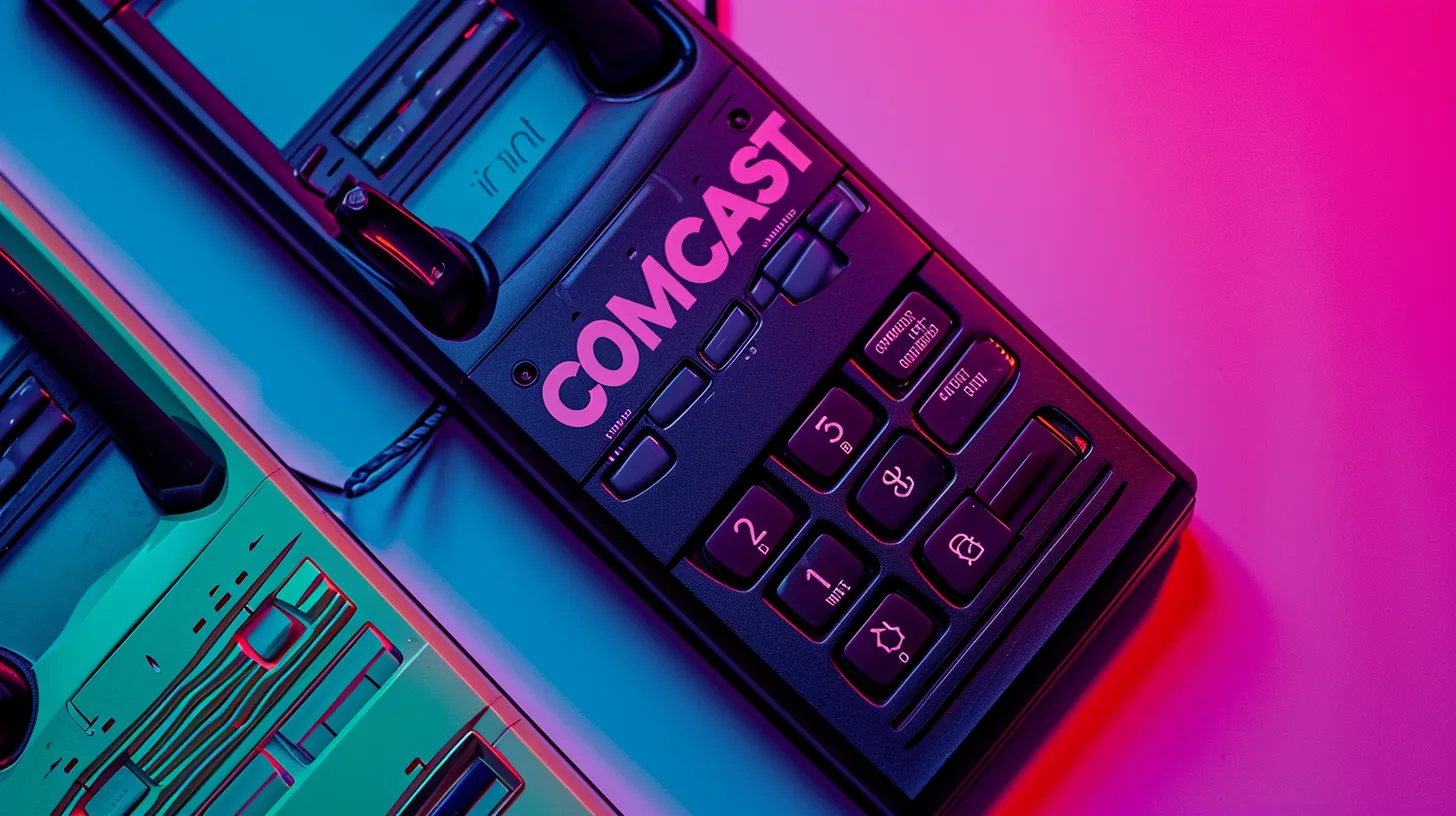 © History Oasis A Cell Phone From The Late 90s That Says COMCAST