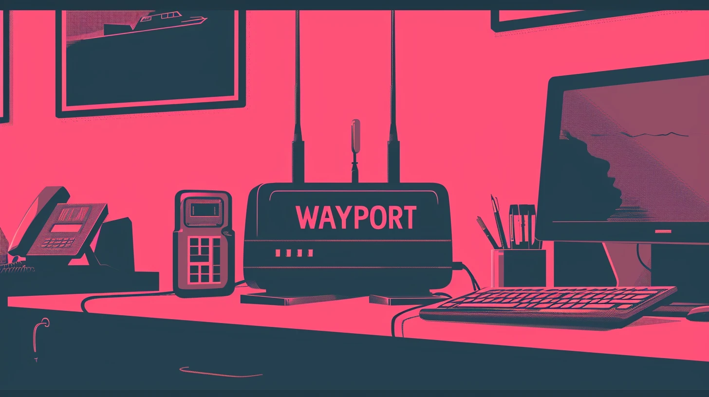 © History Oasis A Modem That Says WAYPORT