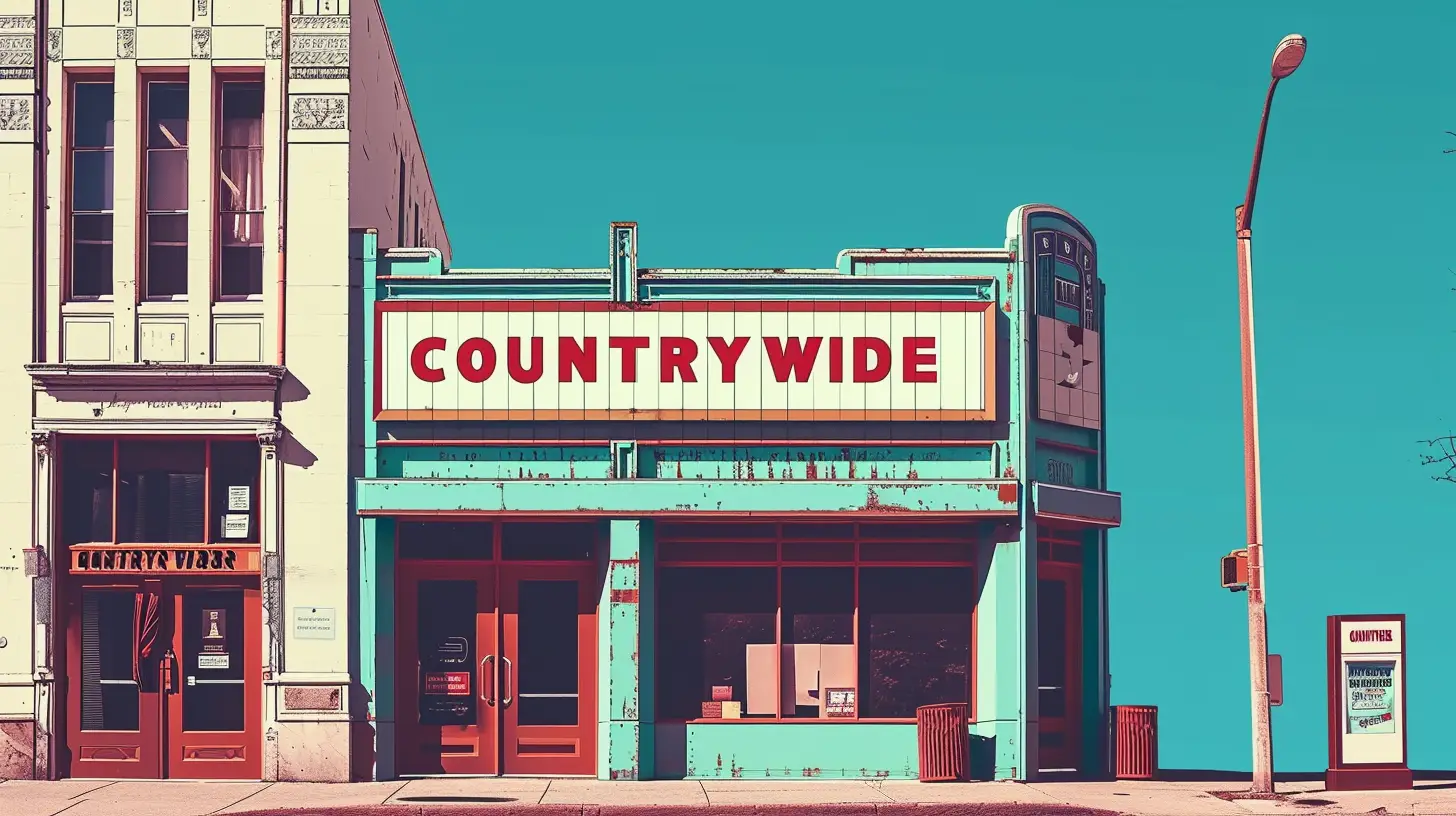A Bank That Says COUNTRYWIDE