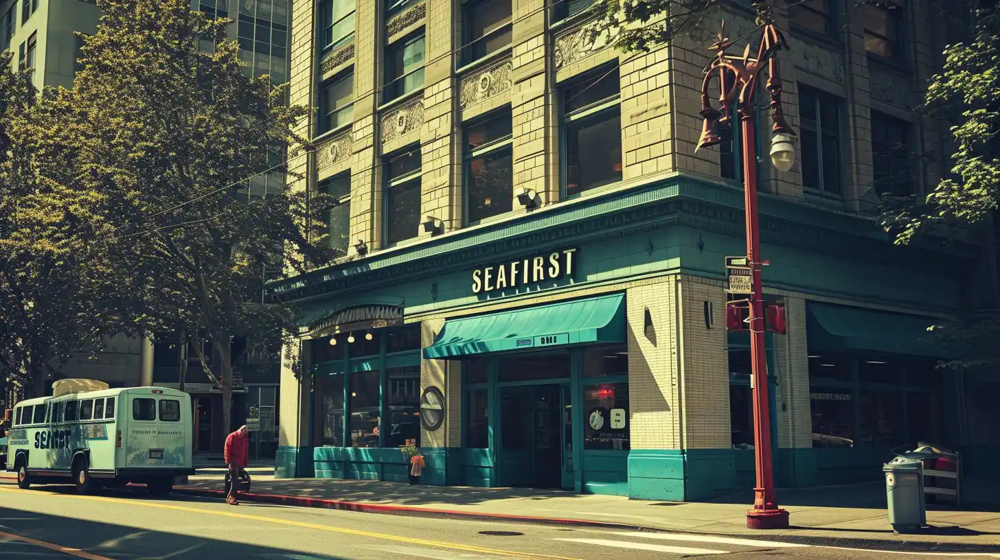 A Bank In Seattle It Says SEAFIRST