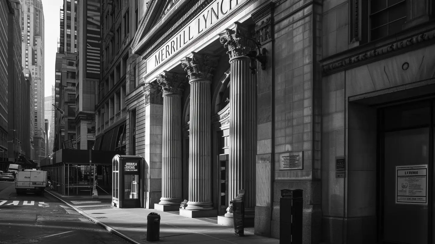 A Bank In NYC MERRILL LYNCH