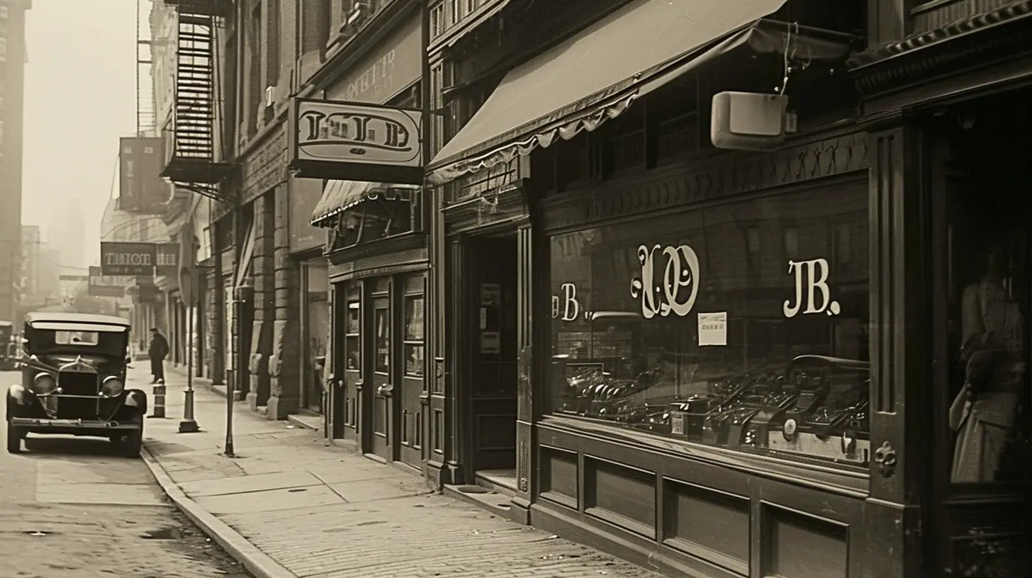 © History Oasis A Jewelry Store In Minneapolis That Says J.B. 1929