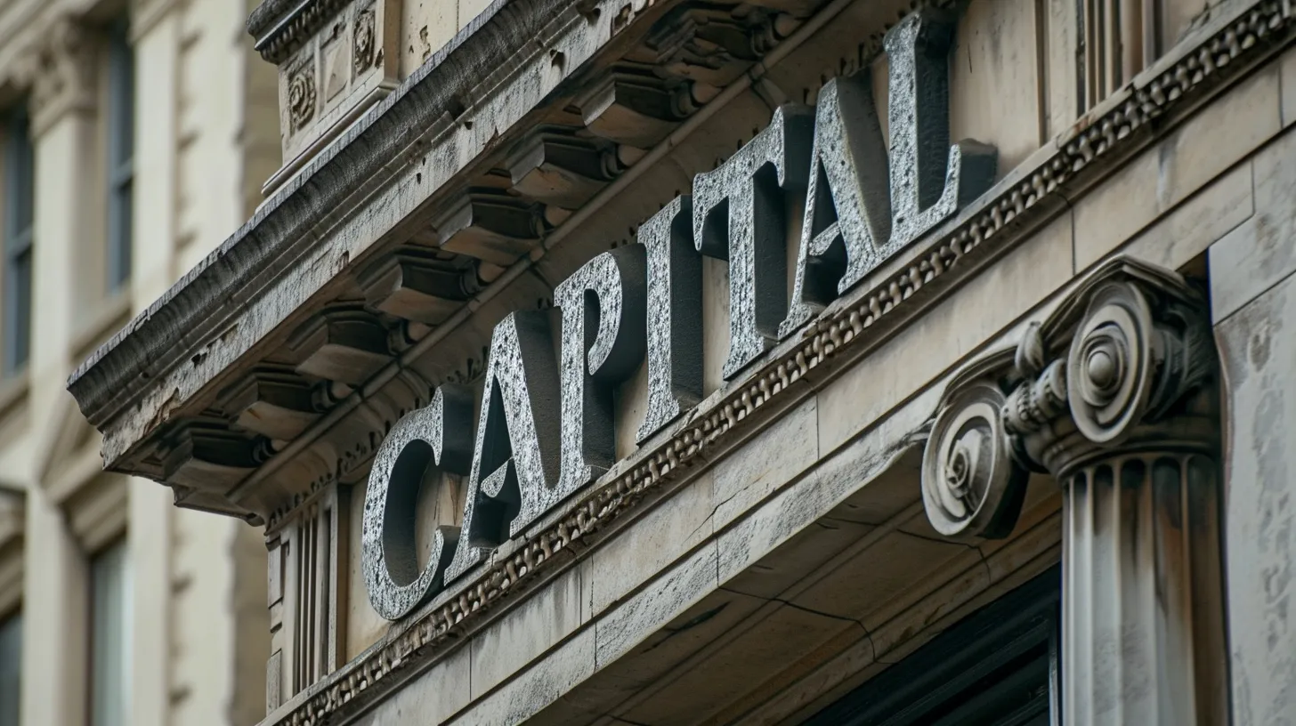 A Bank That Says CAPITAL