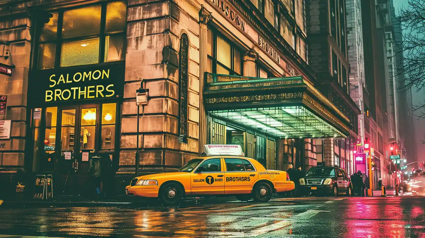 A NYC Bank That Says SALOMON BROTHERS
