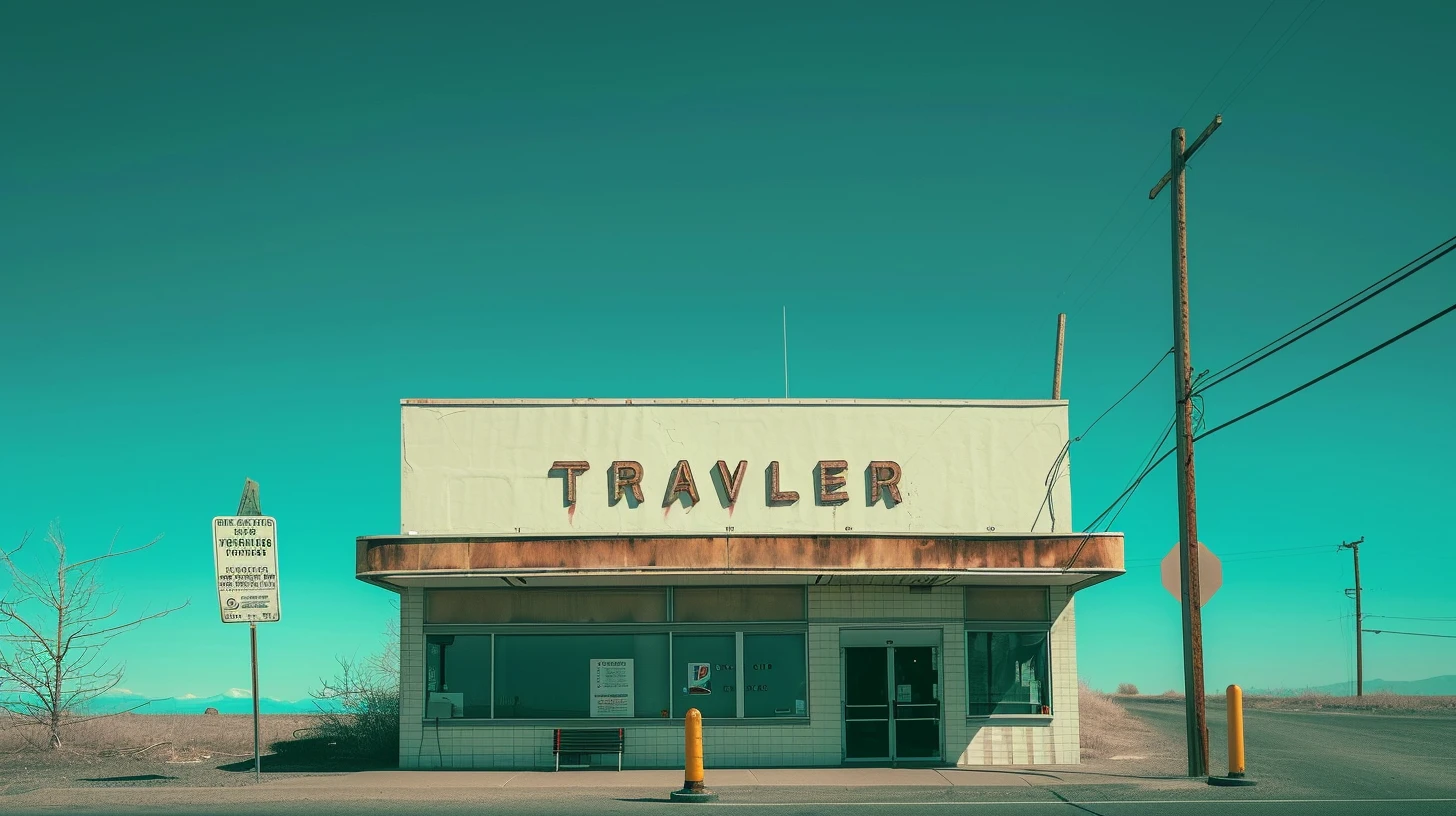 A Bank That Says TRAVELERS