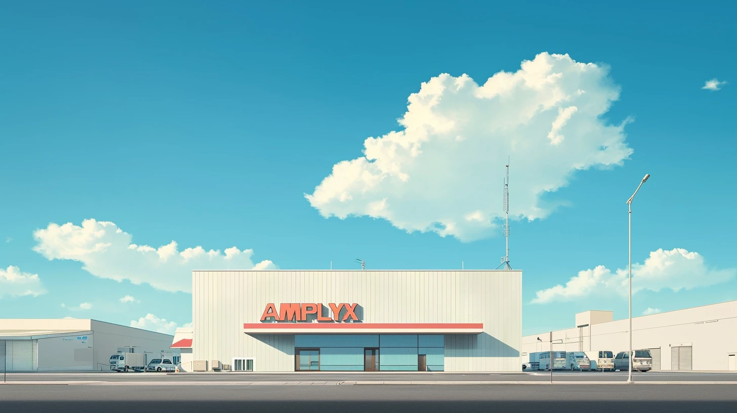 © History Oasis A Corporate Building That Says AMPLYX