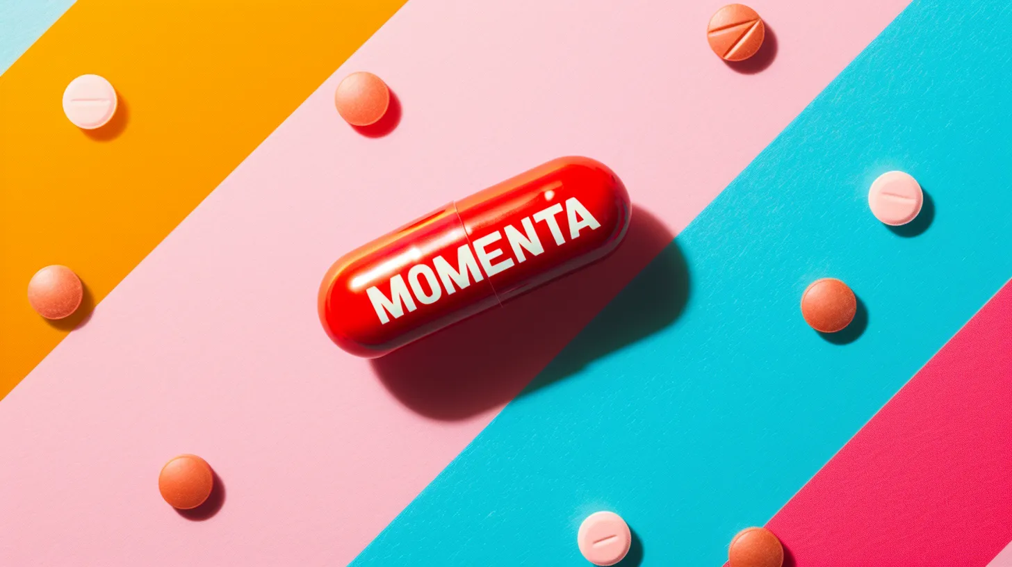 © History Oasis A Pill That Says MOMENTA