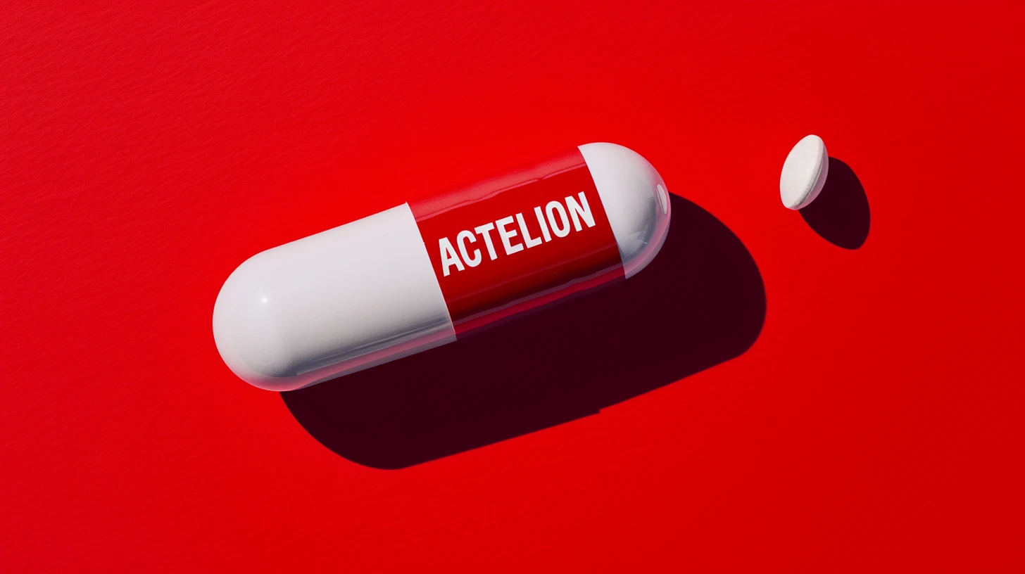© History Oasis A Pill That Says ACTELION