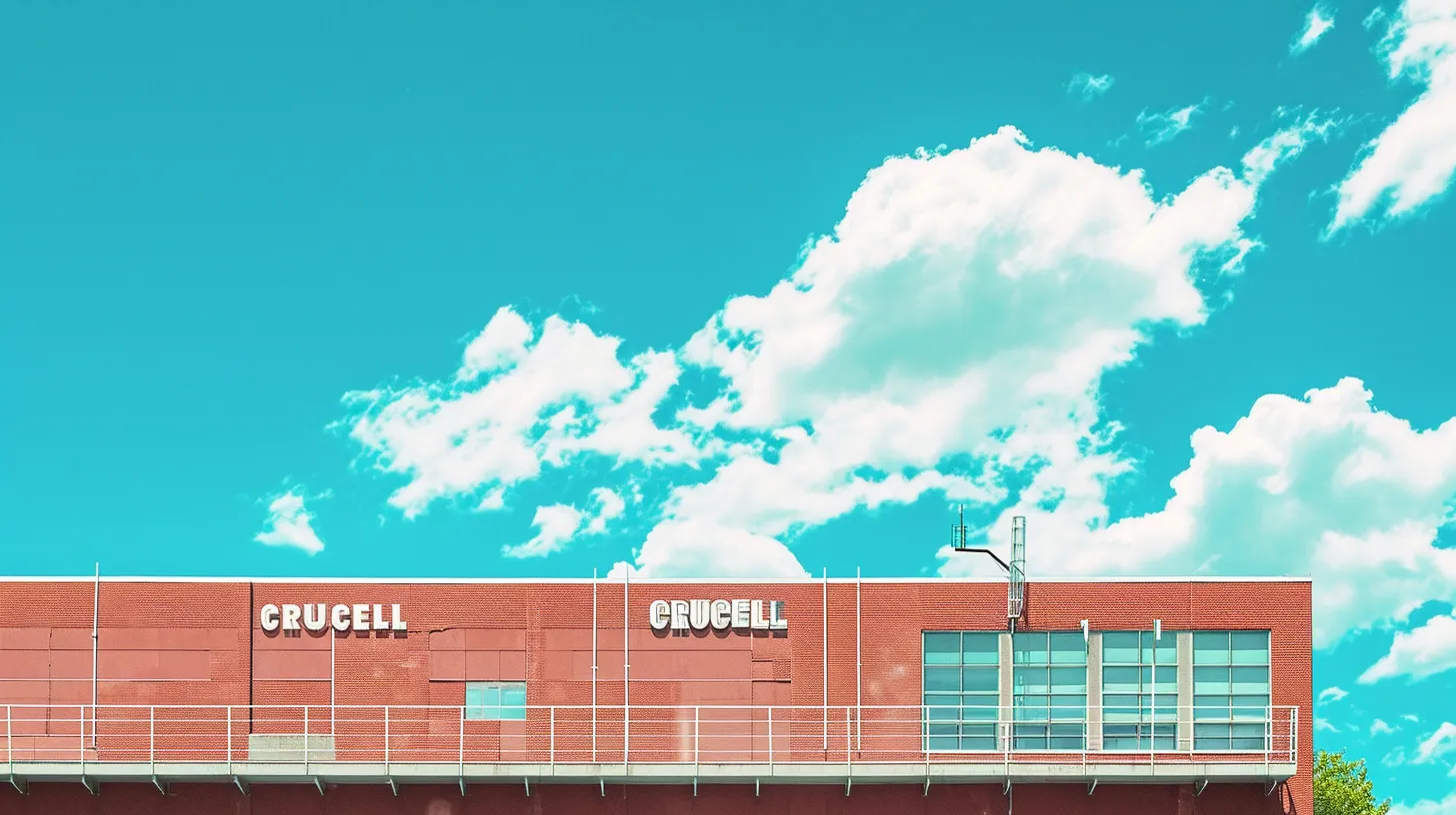 © History Oasis A Biotech Building That Says CRUCELL