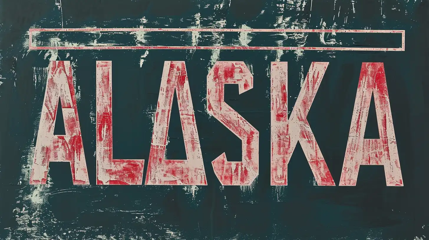 © History Oasis A Bank That Says ALASKA