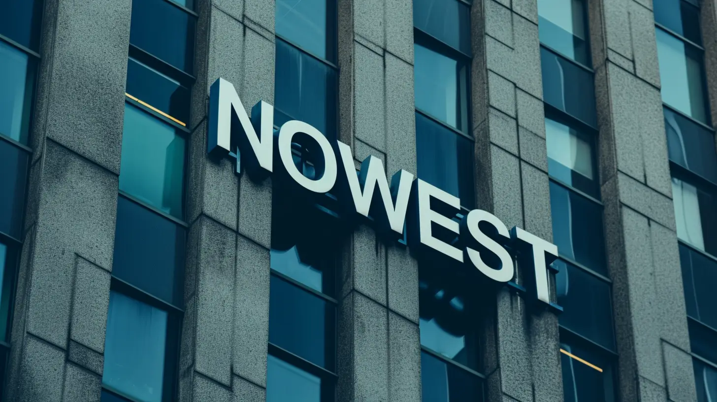 © History Oasis A Large Bank That Says NORWEST