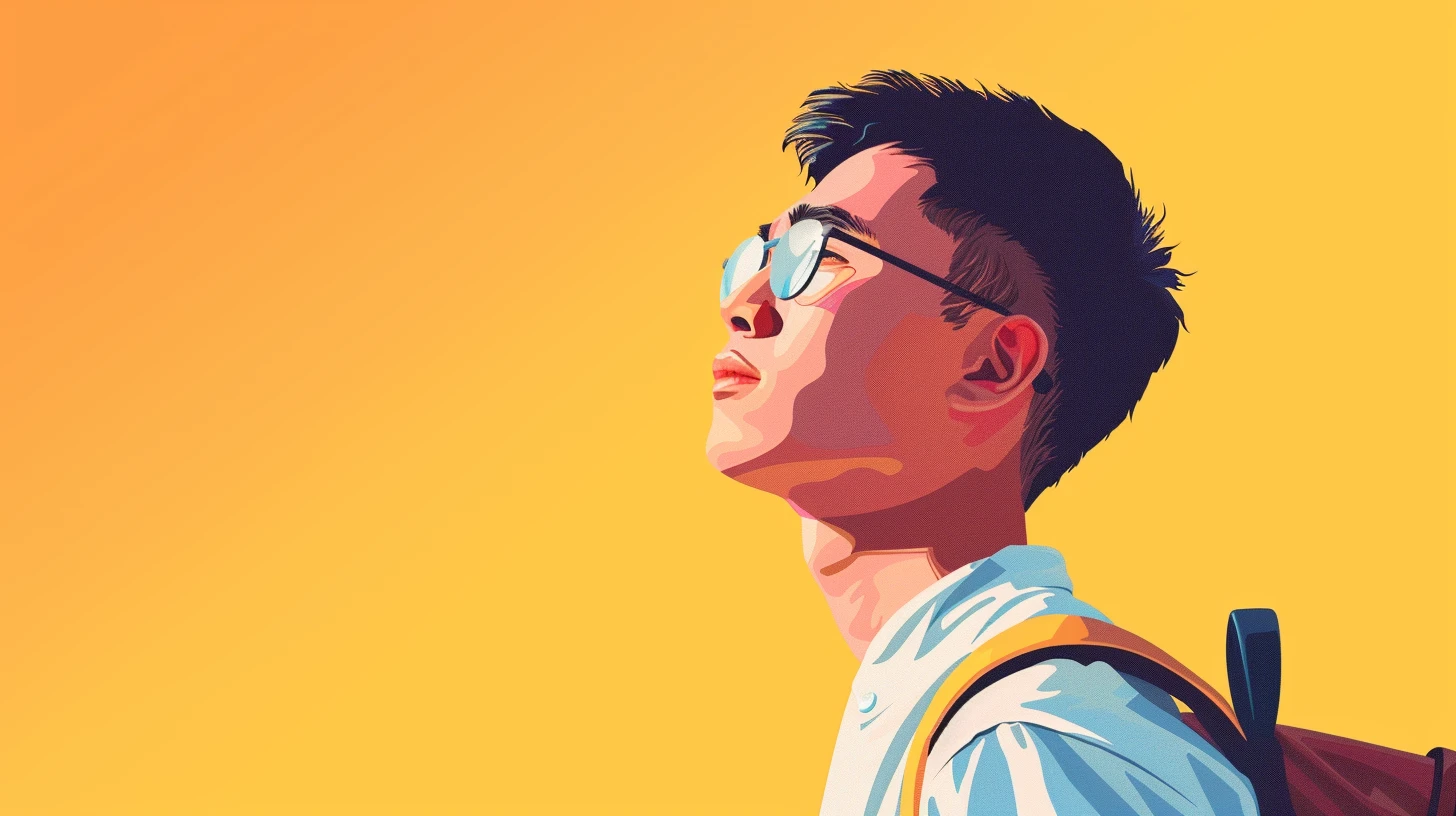 JENSEN HUANG In High School