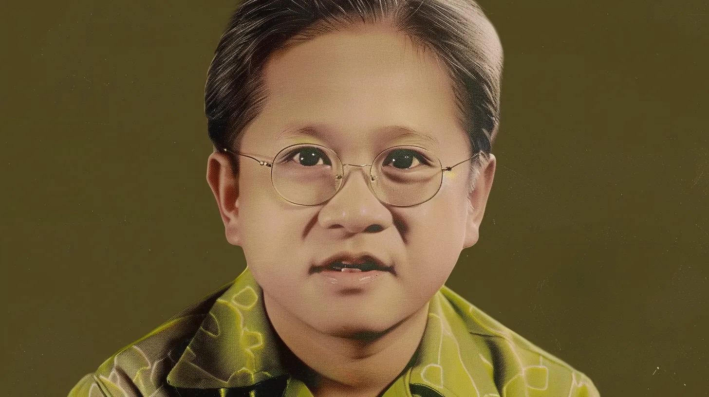 JENSEN HUANG As A Young Child