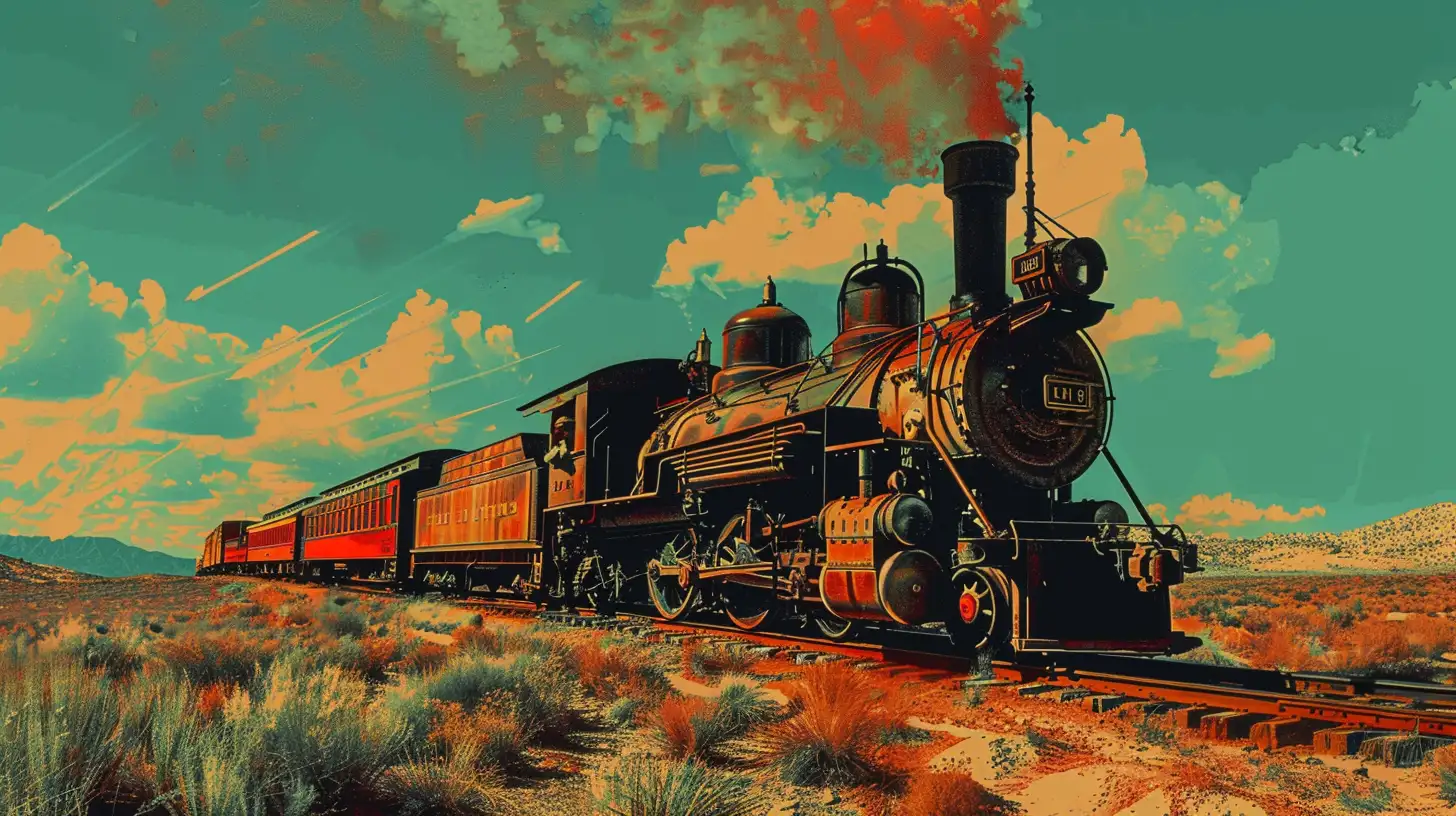 © History Oasis Train 1800s Up