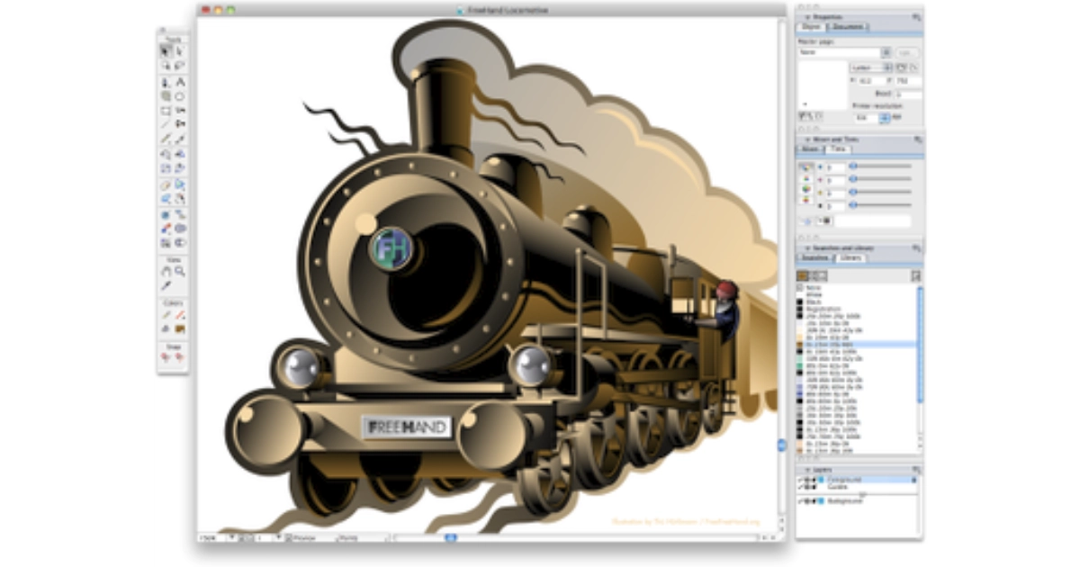 Adobe Freehand