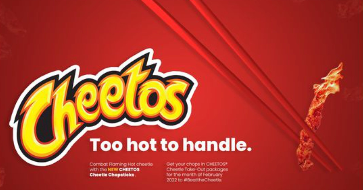 Cheetos To Hot To Handle Ad