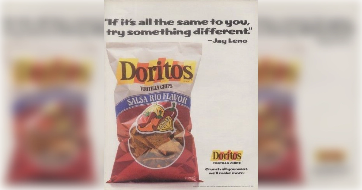 Doritos Vintage Ad